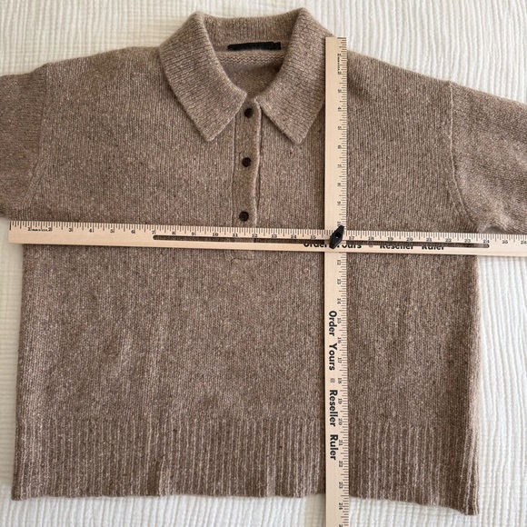 Jenni Kayne Cashmere Burke Polo Sweater - Picture 12 of 12